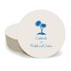 Palm Trees Round Coasters Image 1 of 3